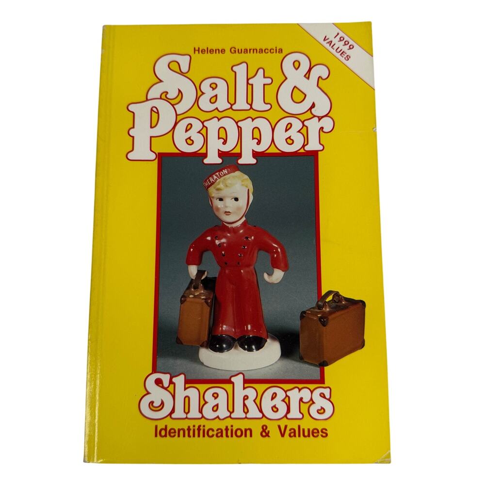 Salt and Pepper Shakers Identification Values by Helene Guarnaccia PB Book